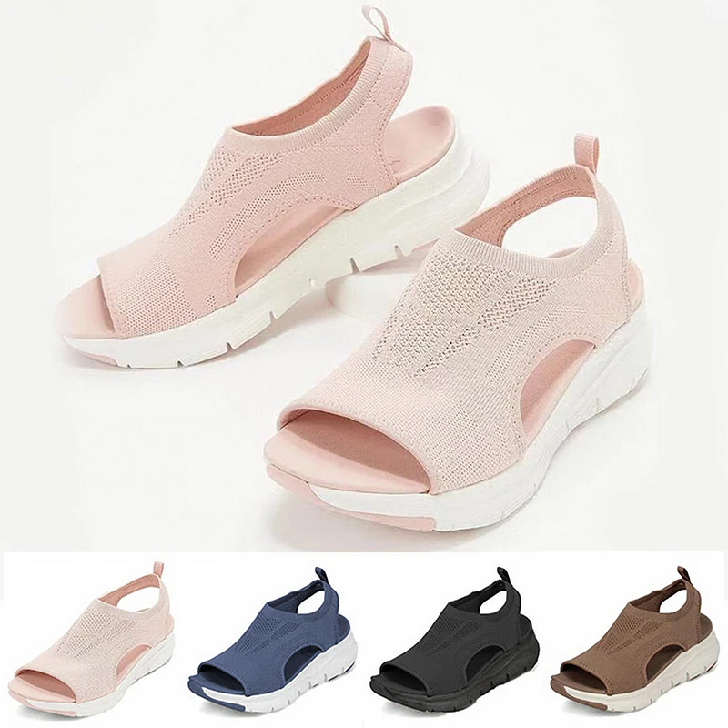 Women Sandals Breathable Comfort Thick Bottom Ladies Walking Shoes Wedge Heels Summer Platform Sandal Shoes Mujer Plus Size 43
Women Sandals Breathable Comfort Thick Bottom Ladies Walking Shoes Wedge Heels Summer Platform Sandal Shoes Mujer Plus Size 43