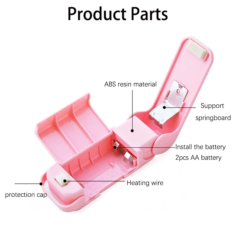 Portable Mini Sealing Machine Household Food Bag Sealer Impulse Sealer Seal Packing Plastic Bag Clips for Food Storage Kitchen
Portable Mini Sealing Machine Household Food Bag Sealer Impulse Sealer Seal Packing Plastic Bag Clips for Food Storage Kitchen