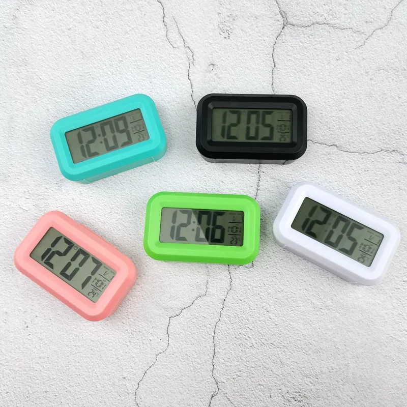 Simple electronic clock clock children's cute small alarm clock thin clock candy color clock led clock
Simple electronic clock clock children's cute small alarm clock thin clock candy color clock led clock