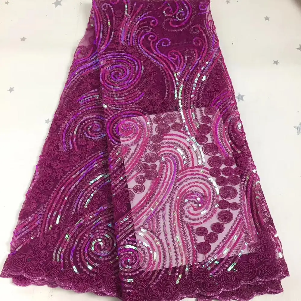 Madison Nigerian Sequins Lace Fabrics African Tulle Lace Fabric 2020 High Quality Lace French Lace Fabric For Wedding Dress
Madison Nigerian Sequins Lace Fabrics African Tulle Lace Fabric 2020 High Quality Lace French Lace Fabric For Wedding Dress