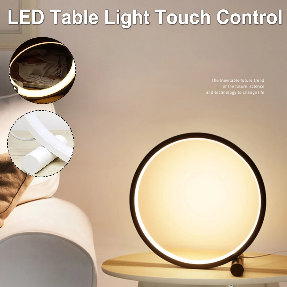 LED Table Light Touch Control Dimmable Bedside Lamp with 3 Lightness Adjustment Reading Lamp Night Light for Living Room Bedroom
LED Table Light Touch Control Dimmable Bedside Lamp with 3 Lightness Adjustment Reading Lamp Night Light for Living Room Bedroom