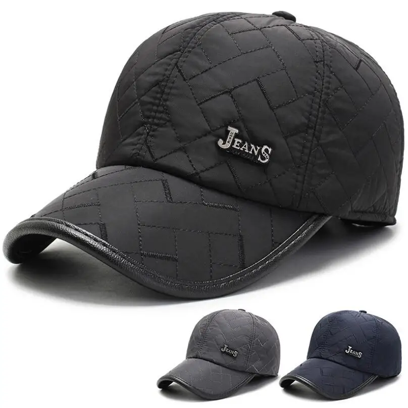 Waterproof 2019 Winter baseball cap men Fashion Caps Father hat cotton dad Hats Thick warm Snapback bone Gray black navy blue
Waterproof 2019 Winter baseball cap men Fashion Caps Father hat cotton dad Hats Thick warm Snapback bone Gray black navy blue