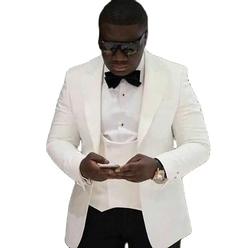 Custom Made Mens Suits For Wedding Costume Homme Groom Tuxedo Slim Fit Men Suit Custom Made Best Wedding Suit (jacket+pant+vest)
Custom Made Mens Suits For Wedding Costume Homme Groom Tuxedo Slim Fit Men Suit Custom Made Best Wedding Suit (jacket+pant+vest)