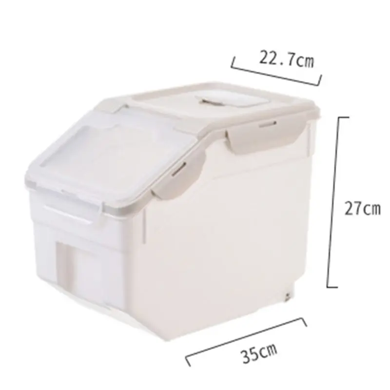 Pet Food Rice Storage Container 4-6KG Moistureproof Airtight Case for Oatmeal
Pet Food Rice Storage Container 4-6KG Moistureproof Airtight Case for Oatmeal