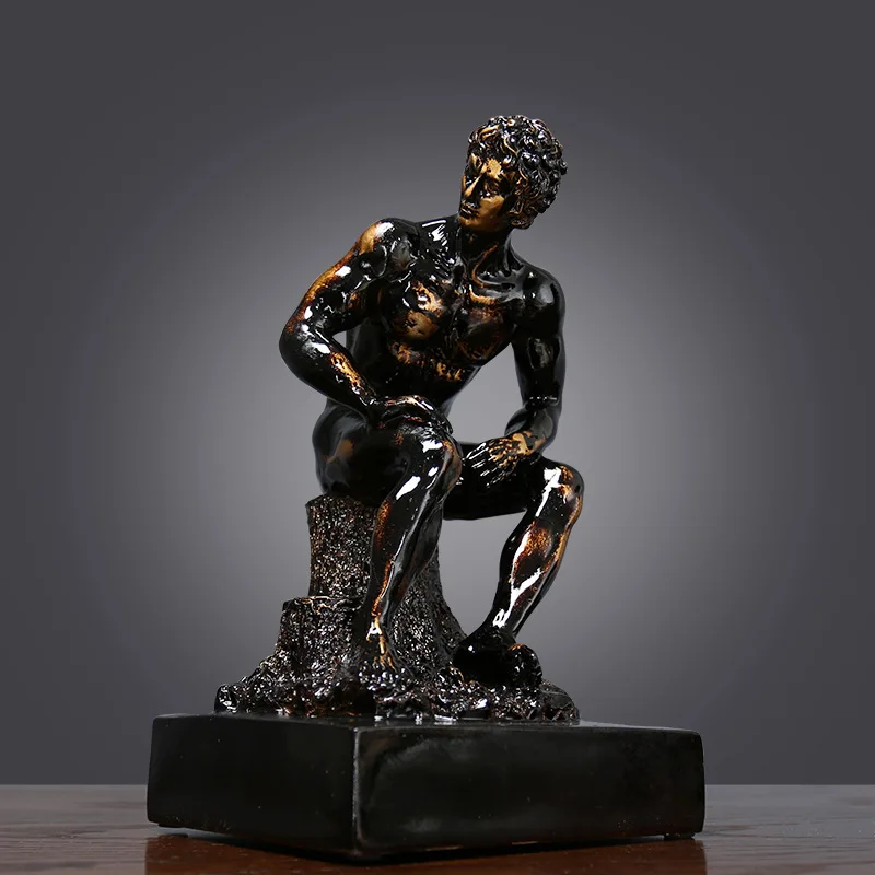 Винтажная фигурка Дэвида, сидящего на стволе дерева, искусственная смола, витрина для гостиной, фигурки
Винтажная фигурка Дэвида, сидящего на стволе дерева, искусственная смола, витрина для гостиной, фигурки