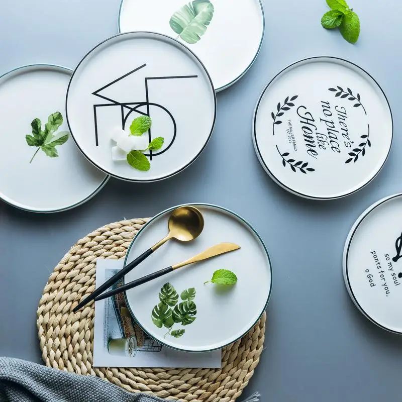 Creative Plates Breakfast Steak Children's Fruit Plate Cake Fruits Dishes Ceramic Plates Porcelain Salad Snack Plate Tableware
Creative Plates Breakfast Steak Children's Fruit Plate Cake Fruits Dishes Ceramic Plates Porcelain Salad Snack Plate Tableware