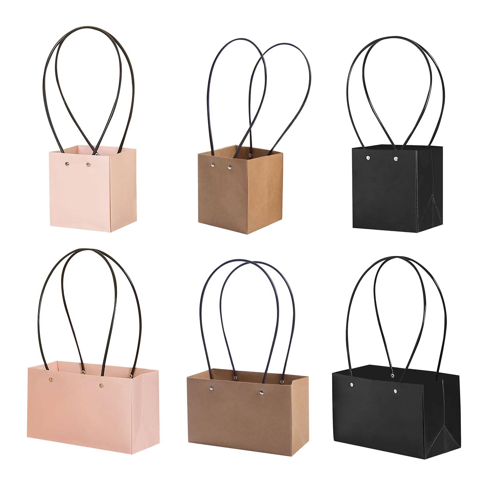 10PC gift bag Kraft Paper Bouquet Bags handbag Flower Wrapping with Handles birthday party Present package waterproof Gift Bags
10PC gift bag Kraft Paper Bouquet Bags handbag Flower Wrapping with Handles birthday party Present package waterproof Gift Bags