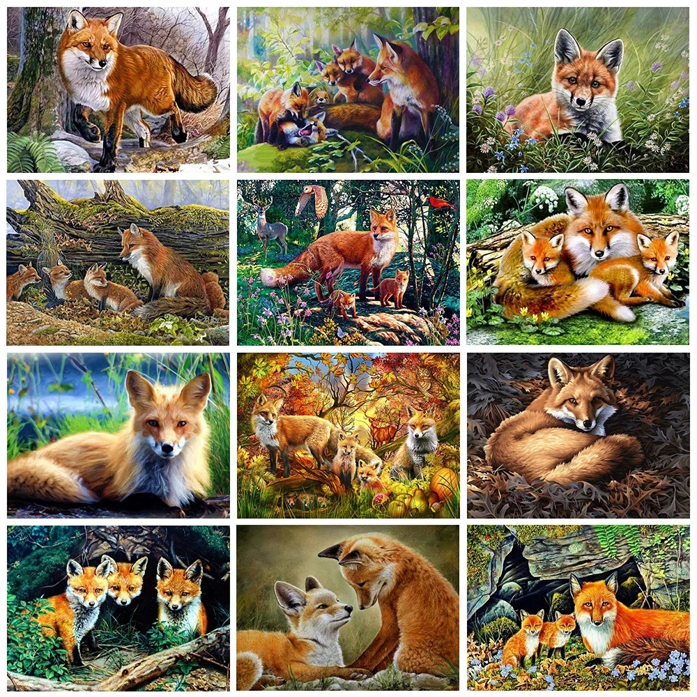 Brand New 5D Colorful Fox Painting Picture Diamond Painting Cross Stitch Art Full Drill Embroidery Living Room Decoration
Brand New 5D Colorful Fox Painting Picture Diamond Painting Cross Stitch Art Full Drill Embroidery Living Room Decoration
