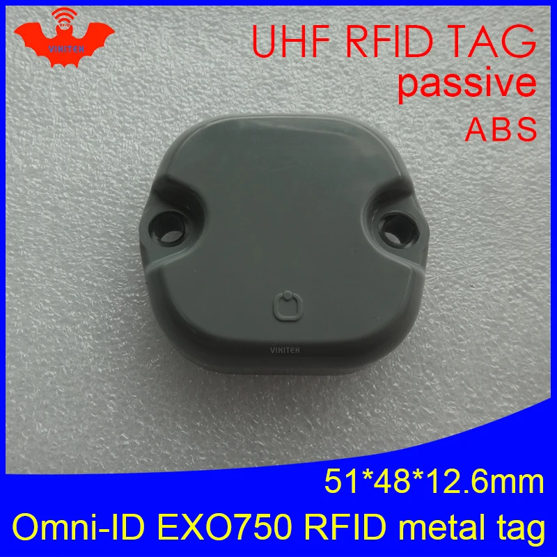 UHF RFID Анти металлическая метка omni ID EXO 750 EXO750 915 МГц 868 Impinj Monza4QT EPCC1G2 6C Прочная ABS