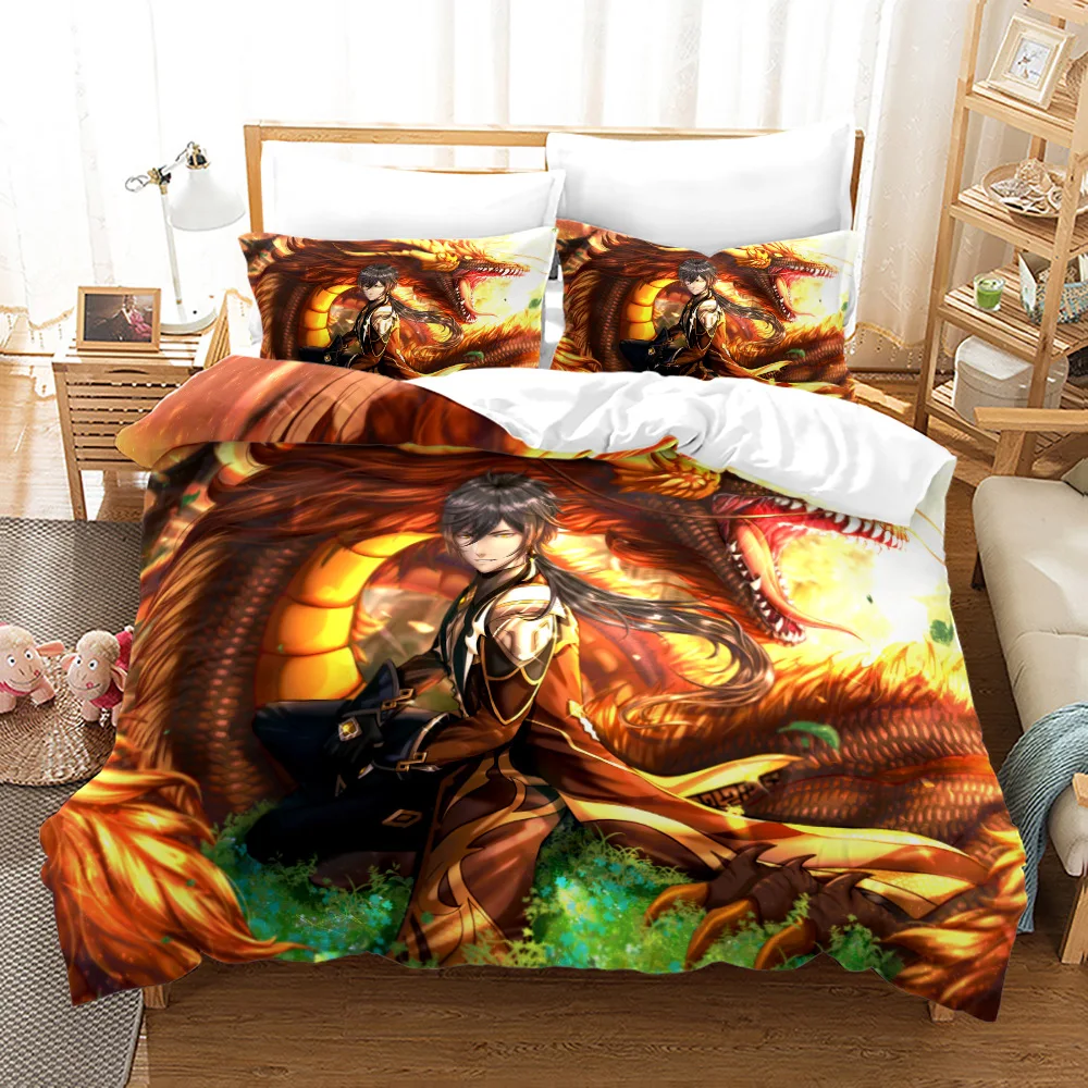Amber Genshin Bedding Set Anime Duvet Cover Set Quilt Cover Paimon Genshin Impact Bed Set Singe Queen King Size Bedroom Decor
Amber Genshin Bedding Set Anime Duvet Cover Set Quilt Cover Paimon Genshin Impact Bed Set Singe Queen King Size Bedroom Decor