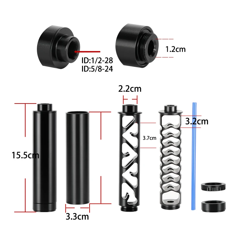 Aluminum 12" 10" 6" Extension Spiral 1/2-20 1/2-28 5/8-24 M14*1 M14*1L Car Fuel Filter Car Solvent Trap for NAPA 4003 WIX 24003
Aluminum 12" 10" 6" Extension Spiral 1/2-20 1/2-28 5/8-24 M14*1 M14*1L Car Fuel Filter Car Solvent Trap for NAPA 4003 WIX 24003