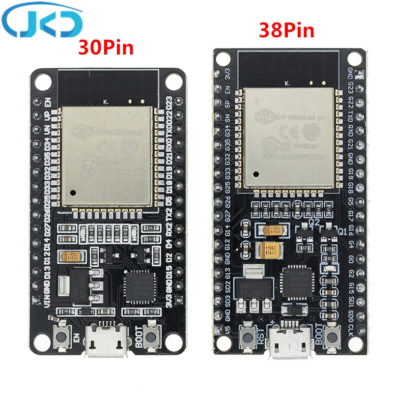 1PCS ESP32 Development Board WiFi+Bluetooth Ultra-Low Power Consumption Dual Core ESP-32 ESP-32S ESP 32 Similar ESP8266
1PCS ESP32 Development Board WiFi+Bluetooth Ultra-Low Power Consumption Dual Core ESP-32 ESP-32S ESP 32 Similar ESP8266