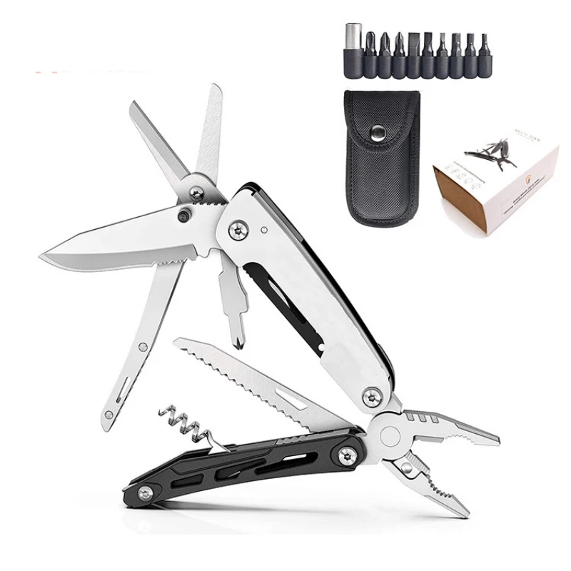 Multi-function Disassembling Pliers Outdoor Lighting Tools Multi-Purpose Survival Knife Pliers High-end Folding Tool Pliers
Multi-function Disassembling Pliers Outdoor Lighting Tools Multi-Purpose Survival Knife Pliers High-end Folding Tool Pliers