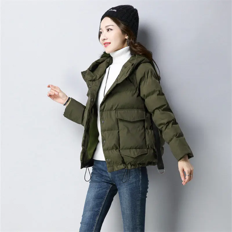 Cotton padded jacket women's short 2020 winter new Korean loose fashion thickened women's small cotton padded jacket large down
Cotton padded jacket women's short 2020 winter new Korean loose fashion thickened women's small cotton padded jacket large down