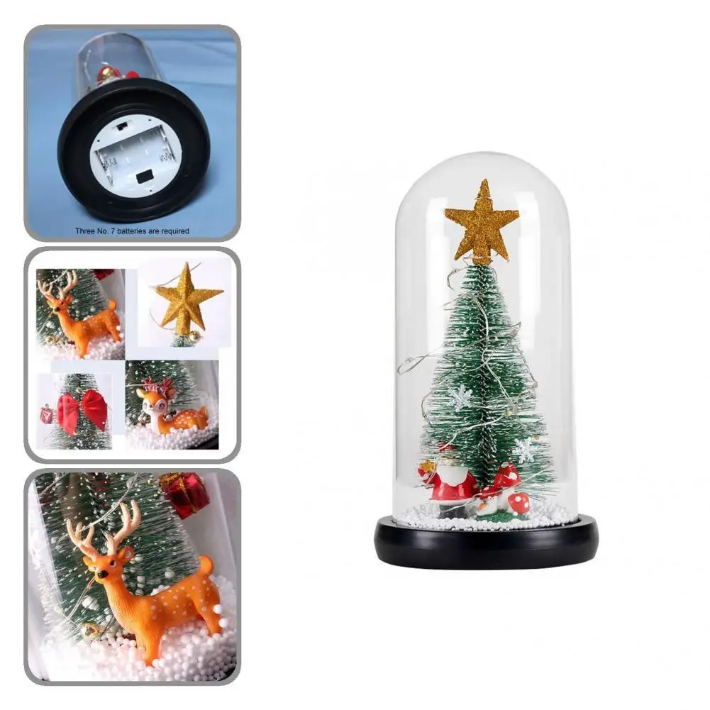 Fine Workmanship Plastic Glass Dome Colorful Artificial Tree Christmas Ornament Winter Crafts
Fine Workmanship Plastic Glass Dome Colorful Artificial Tree Christmas Ornament Winter Crafts