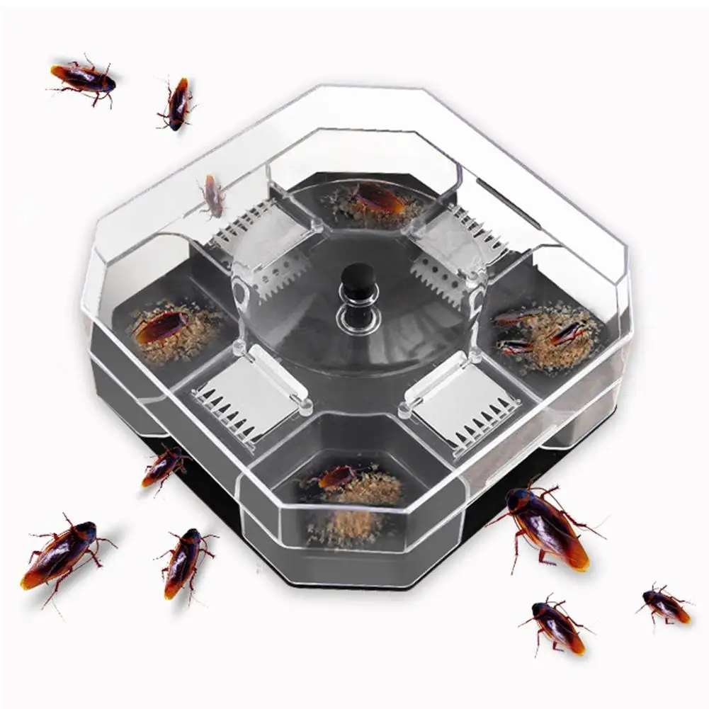 Insect Bug Flea Trap Household Effective Reusable Catcher Cockroach Ant Luring Case Pest Control Killer Bait Traps Pesticide Box
Insect Bug Flea Trap Household Effective Reusable Catcher Cockroach Ant Luring Case Pest Control Killer Bait Traps Pesticide Box