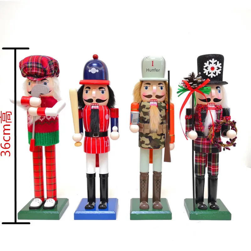 36cm New Spot Nutcracker Soldier Puppet Bar Decoration Creative Home Christmas Gift
36cm New Spot Nutcracker Soldier Puppet Bar Decoration Creative Home Christmas Gift