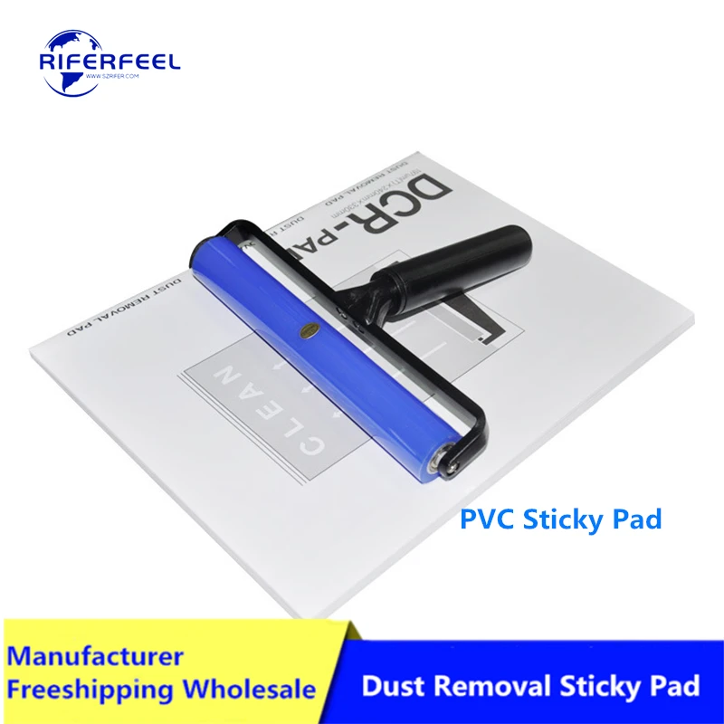 RIFERFEEL DCR-PAD 240mm*330mm Reusable Cleanroom Dust Sticky Removal Paper Pad For Cleaning Silicone Roller Accept OEM Printing
RIFERFEEL DCR-PAD 240mm*330mm Reusable Cleanroom Dust Sticky Removal Paper Pad For Cleaning Silicone Roller Accept OEM Printing
