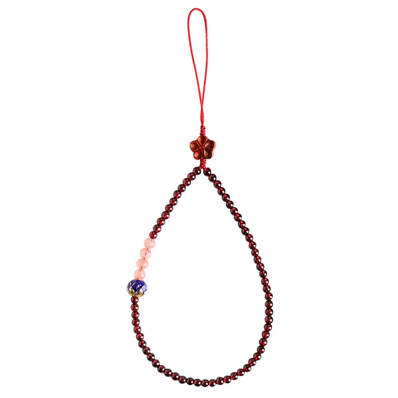 Short garnet mobile phone chain original Chinese style wine red mobile phone case lanyard mobilephone lanyard gift customization
Short garnet mobile phone chain original Chinese style wine red mobile phone case lanyard mobilephone lanyard gift customization