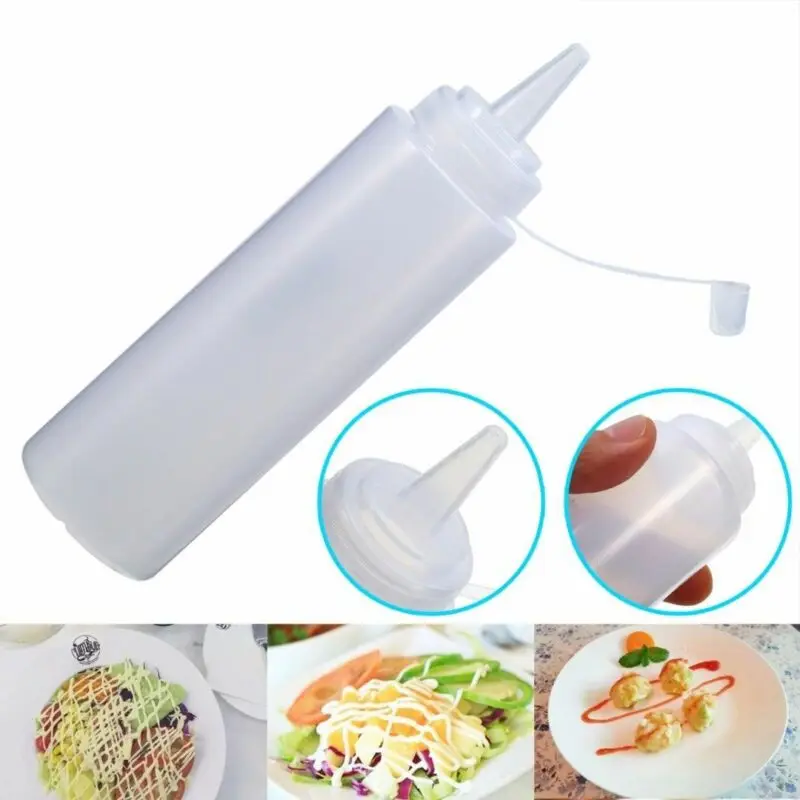 Condiment Squeeze Bottles For Ketchup Mustard Mayo Hot Sauces Olive Oil Bottles Kitchen Gadget Cake Decorating Tool
Condiment Squeeze Bottles For Ketchup Mustard Mayo Hot Sauces Olive Oil Bottles Kitchen Gadget Cake Decorating Tool