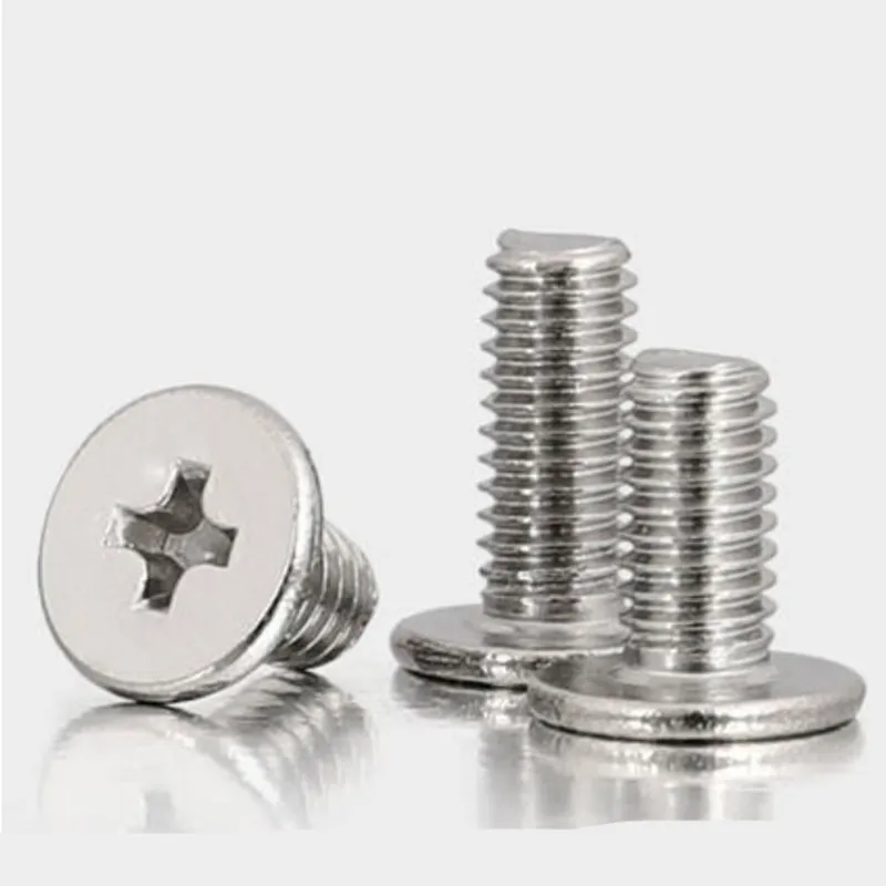 20/50pcs CM M2 M2.5 M3 M4 304 Stainless Steel Cross Phillips Ultra Thin Super Low Flat Wafer Head Screw Bolt for Laptop Computer
20/50pcs CM M2 M2.5 M3 M4 304 Stainless Steel Cross Phillips Ultra Thin Super Low Flat Wafer Head Screw Bolt for Laptop Computer
