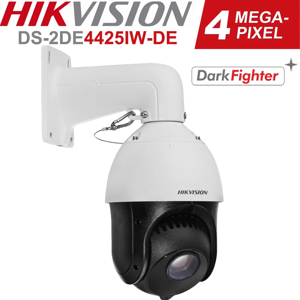 hikvision IP PTZ Camera H.265+ 4MP DS-2DE4425IW-DE 25X Powered by DarkFighter Speed Dome PTZ Camera 100m Audio With Wall Mount
hikvision IP PTZ Camera H.265+ 4MP DS-2DE4425IW-DE 25X Powered by DarkFighter Speed Dome PTZ Camera 100m Audio With Wall Mount