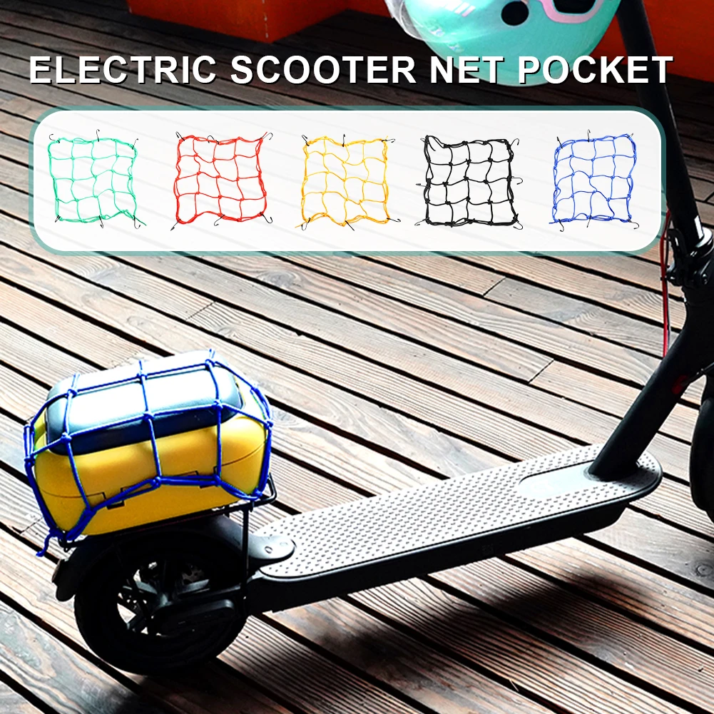 Cargo Net Elastic Bungee Nets with 6 Hooks for M360/Pro/1s Luggage Mesh Net for Scooters Motorcycle Motorbike Scooter Net Pocket
Cargo Net Elastic Bungee Nets with 6 Hooks for M360/Pro/1s Luggage Mesh Net for Scooters Motorcycle Motorbike Scooter Net Pocket