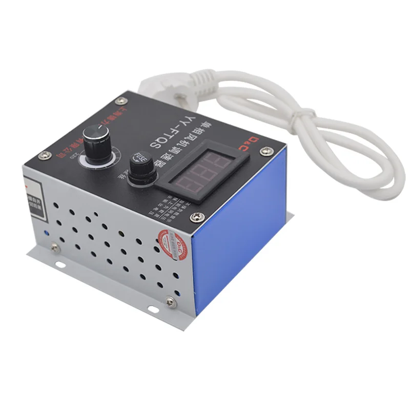 YY-FTQS Single-phase Fan Speed Controller 220V Two-phase Fan Motor Axial Fan Stepless Voltage Regulator Controller 
YY-FTQS Single-phase Fan Speed Controller 220V Two-phase Fan Motor Axial Fan Stepless Voltage Regulator Controller