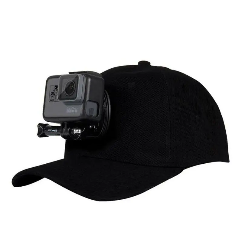 Black Outdoor Baseball Cap Hands-Free Tool With Stand Holder Screw Mount For Gopro 8 7 6 5 4 3 DJI Osmo Action
Black Outdoor Baseball Cap Hands-Free Tool With Stand Holder Screw Mount For Gopro 8 7 6 5 4 3 DJI Osmo Action
