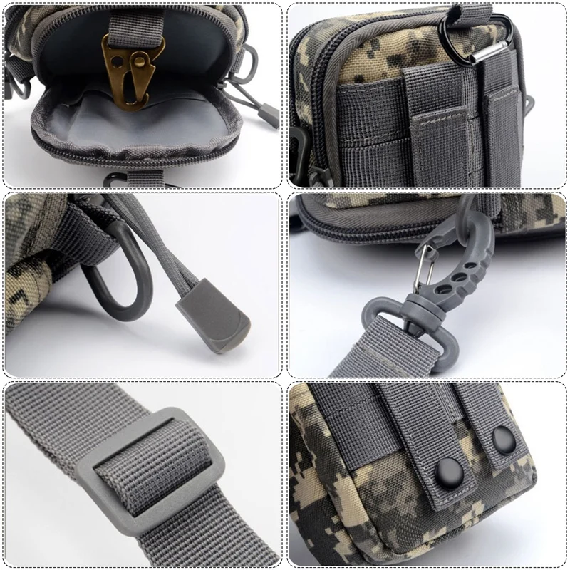 Military Fan Camouflage Sports Waist Bag Tactical Waist Bag Men's Outdoor First Aid Multifunctional Bag18cmx11.5cmx6cm 7 Colors
Military Fan Camouflage Sports Waist Bag Tactical Waist Bag Men's Outdoor First Aid Multifunctional Bag18cmx11.5cmx6cm 7 Colors