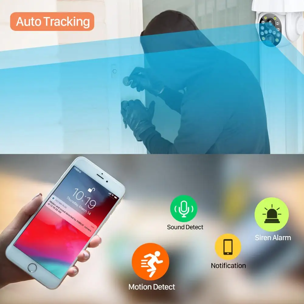 Shiia 3MP FHD PTZ Wi-Fi IP66 4x IP- 40 IR CCTV 
Shiia 3MP FHD PTZ Wi-Fi IP66 4x IP- 40 IR CCTV