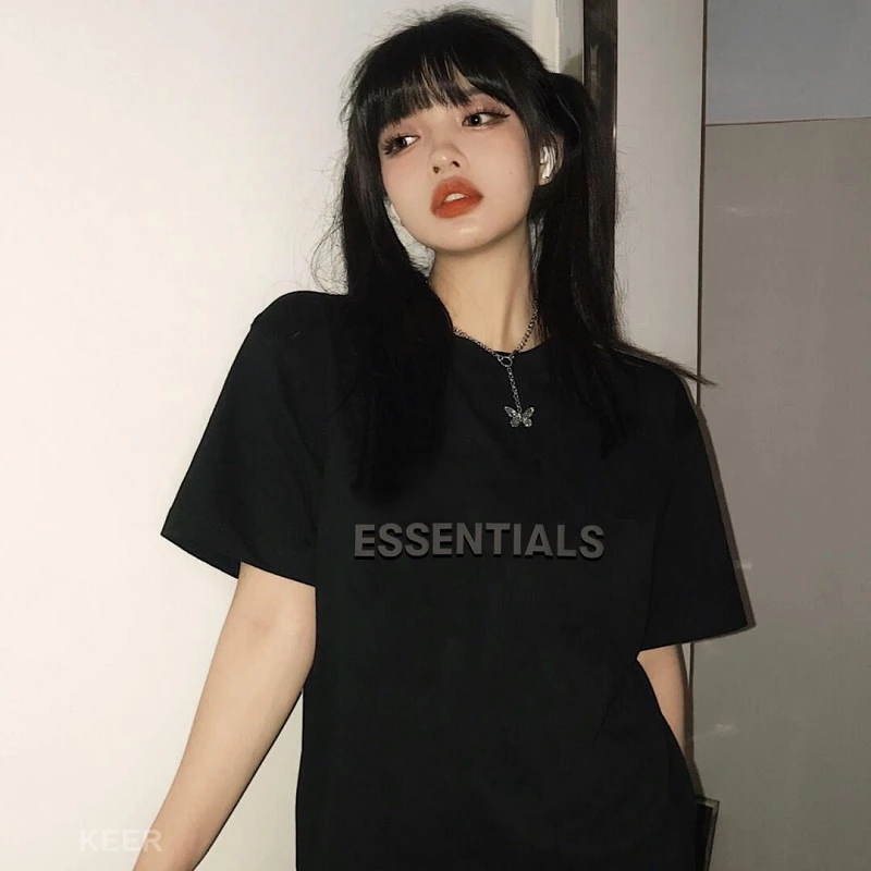 Essentials Oversized T Shirt 100% Cotton 1:1 Summer Loose T-Shirt Men and Women Hip-Hop Style Movement Unisex T Shirt
Essentials Oversized T Shirt 100% Cotton 1:1 Summer Loose T-Shirt Men and Women Hip-Hop Style Movement Unisex T Shirt