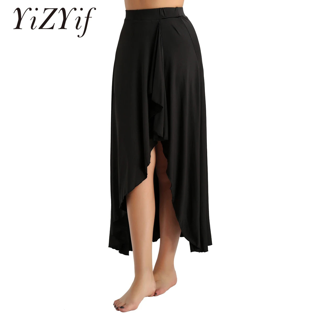 Stylish Designed Women's Autumn Asymmetric Elastic Waist Long Skirt Lady Daily Casual Midi Skirt Ballet Dance Gymnastics Skirt
Stylish Designed Women's Autumn Asymmetric Elastic Waist Long Skirt Lady Daily Casual Midi Skirt Ballet Dance Gymnastics Skirt