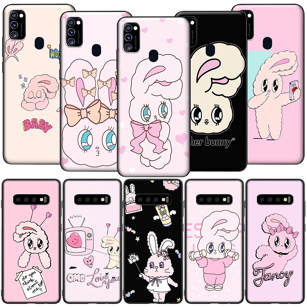 Корейский чехол GX116 Chuu Esther Kim Rabbit для Samsung Note 8 9 10 20 Ultra J2 J5 J4 J6 Plus J7 Prime Duo J730 Pro Core J8 Lite |