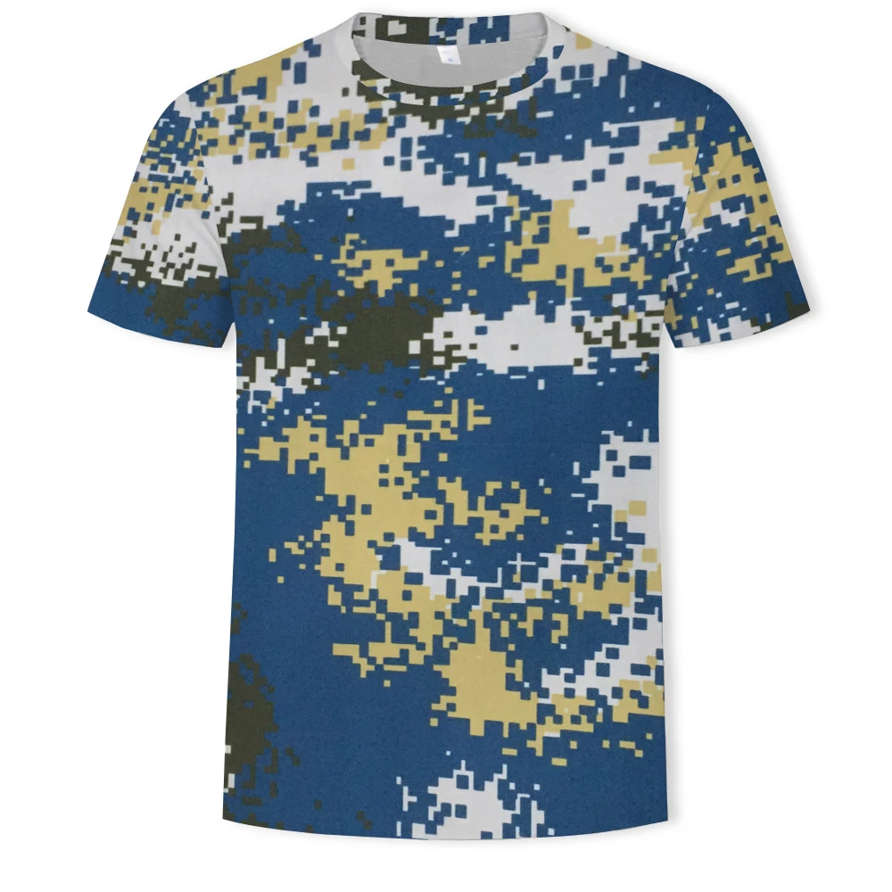 Men's short-sleeved T-shirt 2021 new 3D printing, beach quick-drying top, domineering streetwear
Men's short-sleeved T-shirt 2021 new 3D printing, beach quick-drying top, domineering streetwear