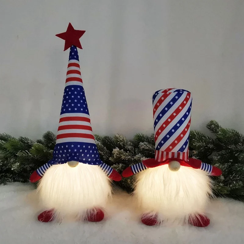 Faceless Doll Glowing Rudolph American Independence Day Easter Gnome Doll Ornament Decor Nordic Elf Figurine Holiday Gift
Faceless Doll Glowing Rudolph American Independence Day Easter Gnome Doll Ornament Decor Nordic Elf Figurine Holiday Gift