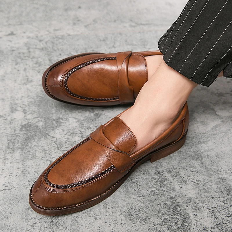 Spring autumn men shoes black brown Casual Male Shoes Fashion Sneakers Loafers Men's Shoes slip on Footwear Flats Man Shoes
Spring autumn men shoes black brown Casual Male Shoes Fashion Sneakers Loafers Men's Shoes slip on Footwear Flats Man Shoes