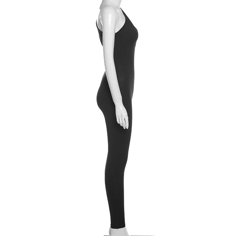 One Shoulder Sexy Cut Out Rompers Womens Jumpsuit Streetwear Solid Backless Active Wear Skinny Slim Jumpsuits
One Shoulder Sexy Cut Out Rompers Womens Jumpsuit Streetwear Solid Backless Active Wear Skinny Slim Jumpsuits