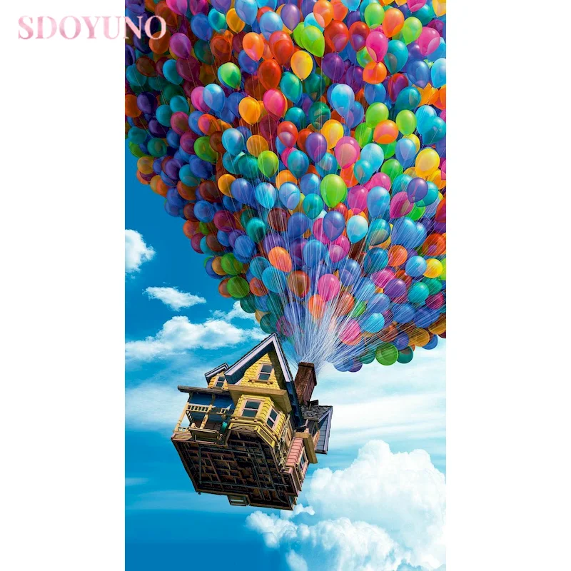 SDOYUNO 60x75cm painting by numbers balloon Landscape On Canvas pictures by numbers Home Decoration DIY For Unique Gift
SDOYUNO 60x75cm painting by numbers balloon Landscape On Canvas pictures by numbers Home Decoration DIY For Unique Gift