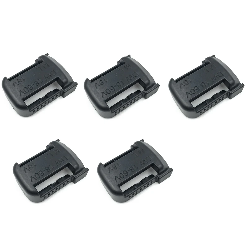 5Pcs/Set Battery Mounts Storage Holder Shelf Rack Slots 18V Battery Mount Bracket Slots For Milwau M18/DW 18-60V
5Pcs/Set Battery Mounts Storage Holder Shelf Rack Slots 18V Battery Mount Bracket Slots For Milwau M18/DW 18-60V