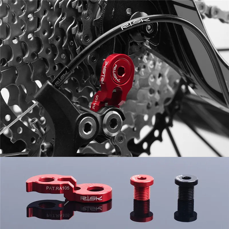 1Pack Risk Mountain Road Bicycle Bike Frame Rear Derailleur Link Hanger Extender Extension For Cassette Gear Tail Hook Extender
1Pack Risk Mountain Road Bicycle Bike Frame Rear Derailleur Link Hanger Extender Extension For Cassette Gear Tail Hook Extender