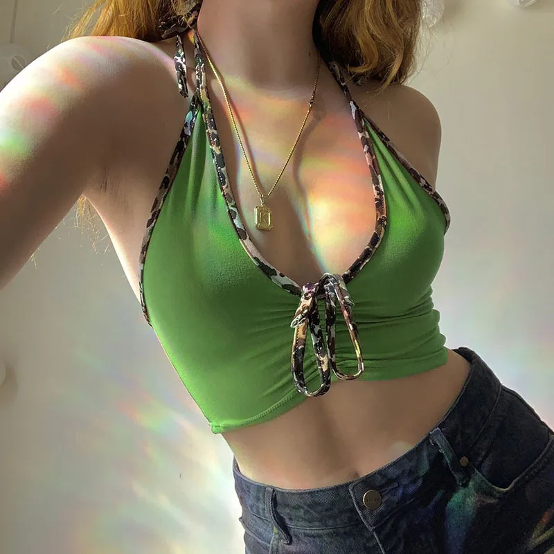 Rainbowwaves Leopard Edge Tank Top Aesthetic Sleeveless Cropped Tee Punk Style Vintage Printed Mini Vest Women Summer Camisole
Rainbowwaves Leopard Edge Tank Top Aesthetic Sleeveless Cropped Tee Punk Style Vintage Printed Mini Vest Women Summer Camisole