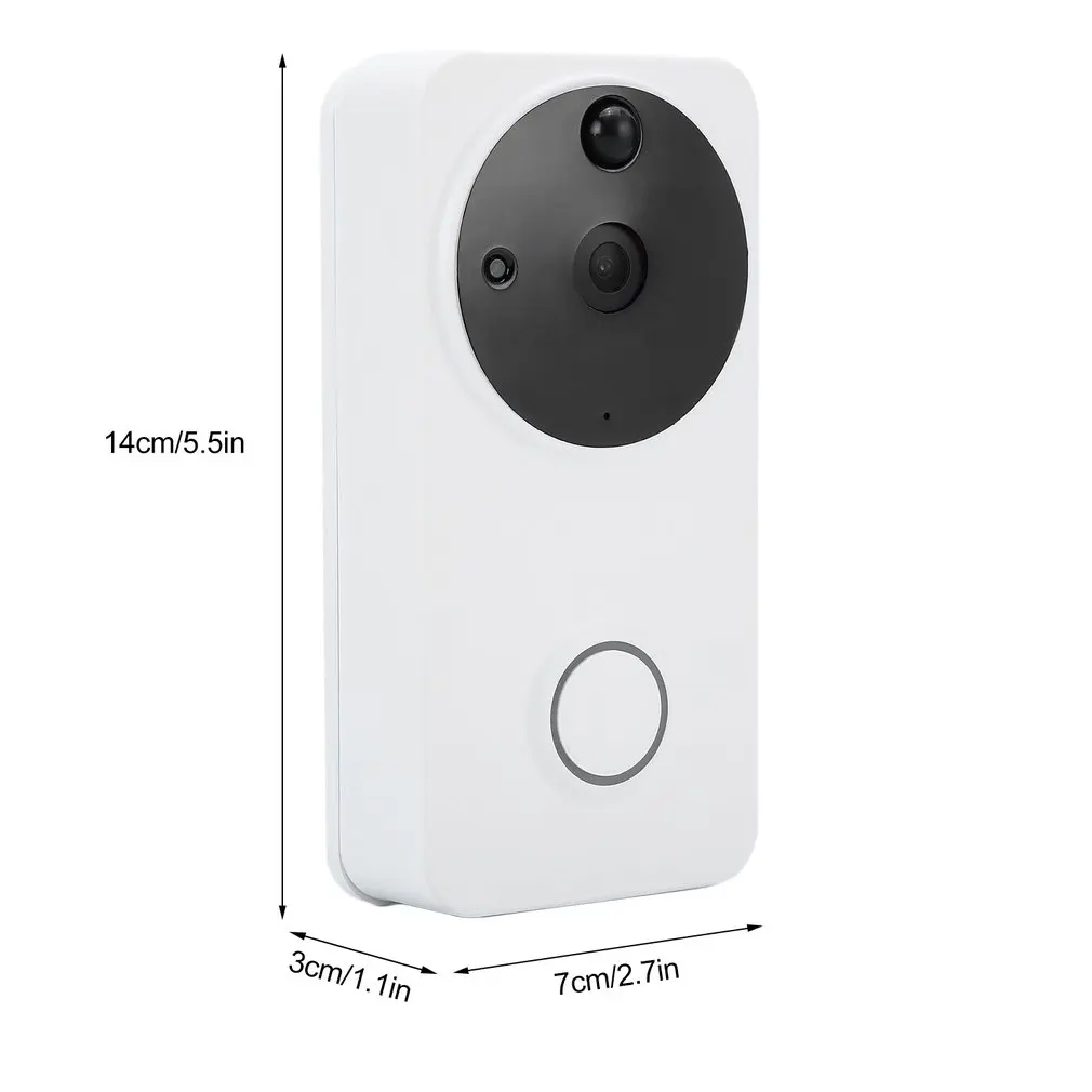WF06 Home Smart Wireless WIFI Doorbell Low Power Consumption Waterproof Visual Camera Doorbell Fit For Home Security
WF06 Home Smart Wireless WIFI Doorbell Low Power Consumption Waterproof Visual Camera Doorbell Fit For Home Security