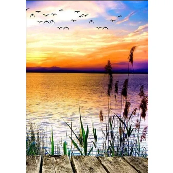 5D DIY full circle diamond painting sunset landscape diamond embroidery cross stitch decoration
5D DIY full circle diamond painting sunset landscape diamond embroidery cross stitch decoration