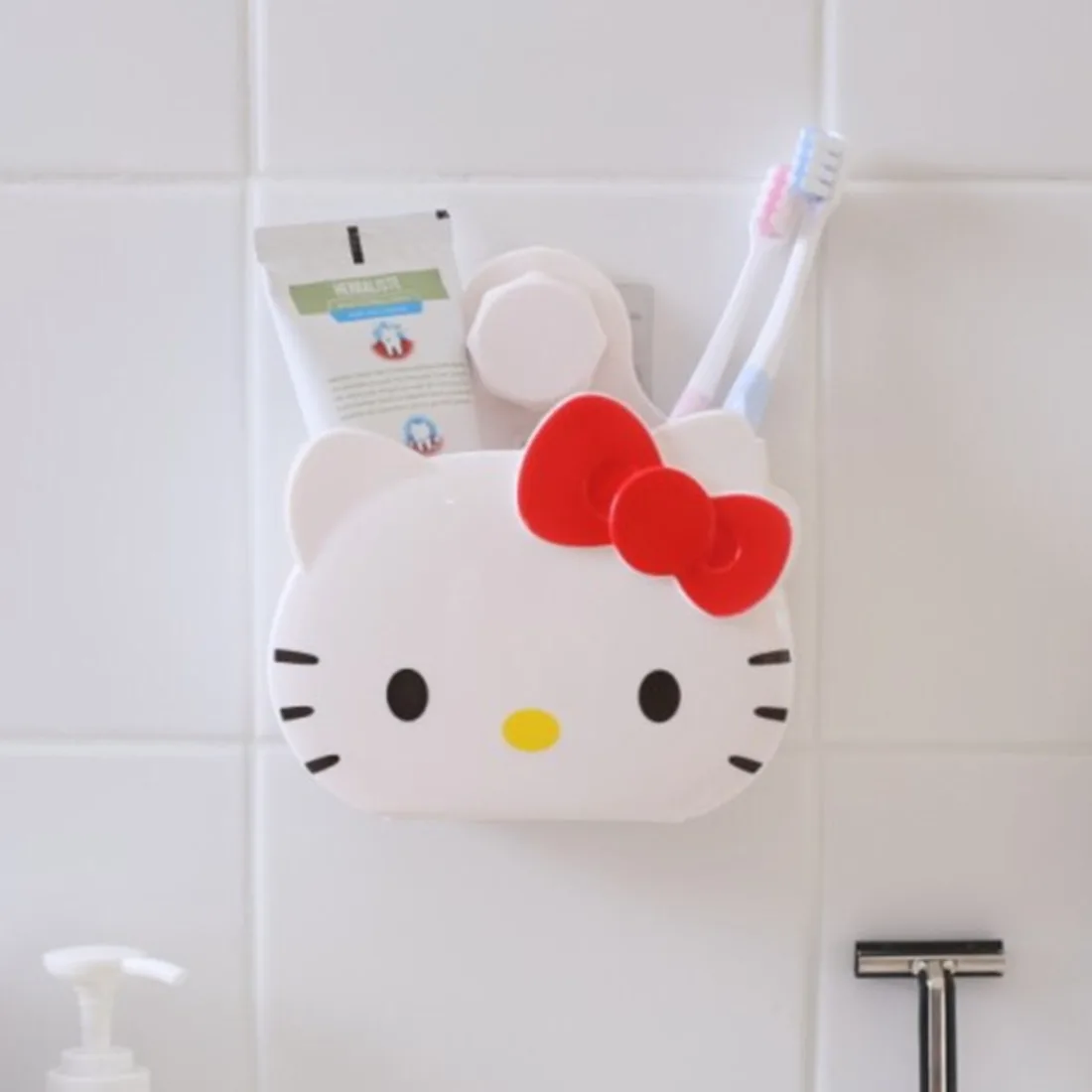 Cartoon cute children hanging toothbrush holder wall suction type bathroom household simple shelf free punching
Cartoon cute children hanging toothbrush holder wall suction type bathroom household simple shelf free punching