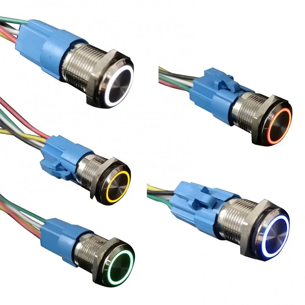 85% Hot Sales!!! Waterproof 16mm Metal Self-Locking Switch Button with Bright LED Light Lamp
85% Hot Sales!!! Waterproof 16mm Metal Self-Locking Switch Button with Bright LED Light Lamp