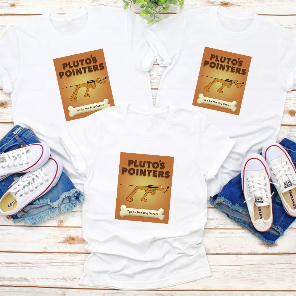 Disney T-shirt Women Minnie and Mickey Mouse Print T-shirt Casual White Short Sleeve Girls Tops Summer Family Matching Clothes
Disney T-shirt Women Minnie and Mickey Mouse Print T-shirt Casual White Short Sleeve Girls Tops Summer Family Matching Clothes