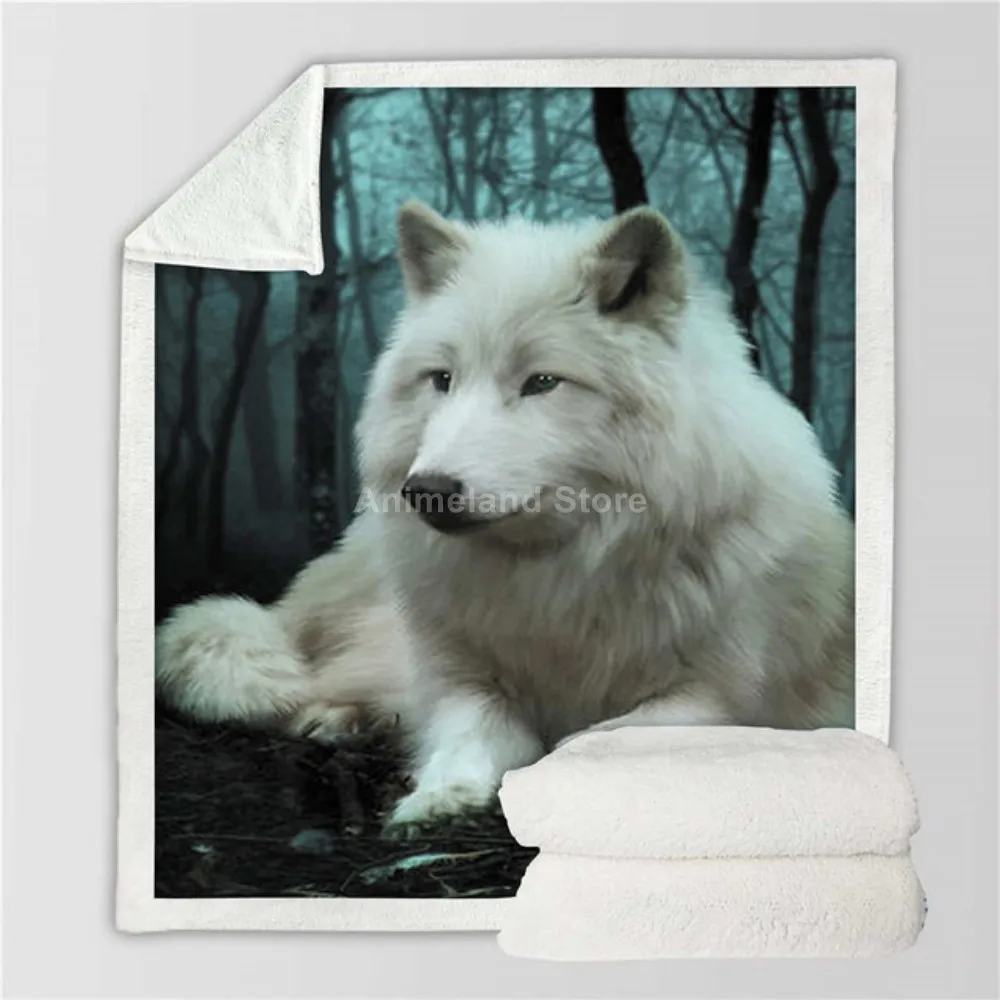 White Wolf Throw Blanket 3D Print Fleece Blankets For Beds Home Decor Textiles Luxury Adult Gift Warm Bedspread Fashoin Animal
White Wolf Throw Blanket 3D Print Fleece Blankets For Beds Home Decor Textiles Luxury Adult Gift Warm Bedspread Fashoin Animal