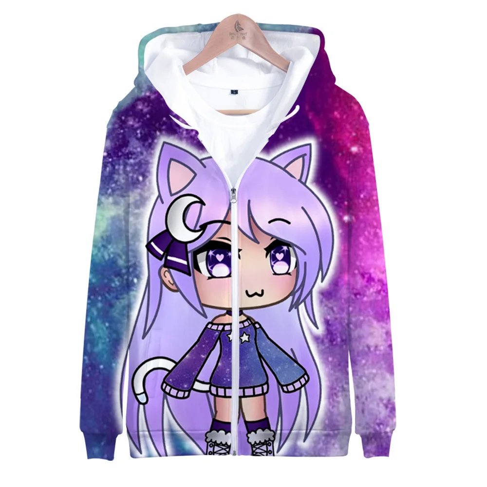 Толстовка Gacha Life на молнии для мужчин и женщин, детский Модный свитшот с 3D принтом для игр, пальто с длинным рукавом, пальто большого размера ...
Толстовка Gacha Life на молнии для мужчин и женщин, детский Модный свитшот с 3D принтом для игр, пальто с длинным рукавом, пальто большого размера ...