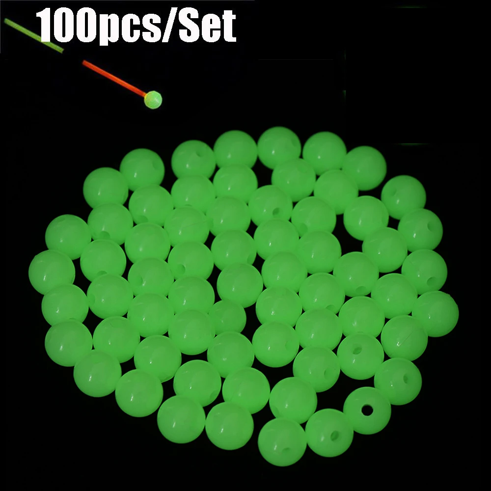 100pcs/Lot Round Float Balls Light Glowing Luminous Beads Fishing Space Beans For Outdoor Fishing Accessories Set 3mm-12mm
100pcs/Lot Round Float Balls Light Glowing Luminous Beads Fishing Space Beans For Outdoor Fishing Accessories Set 3mm-12mm